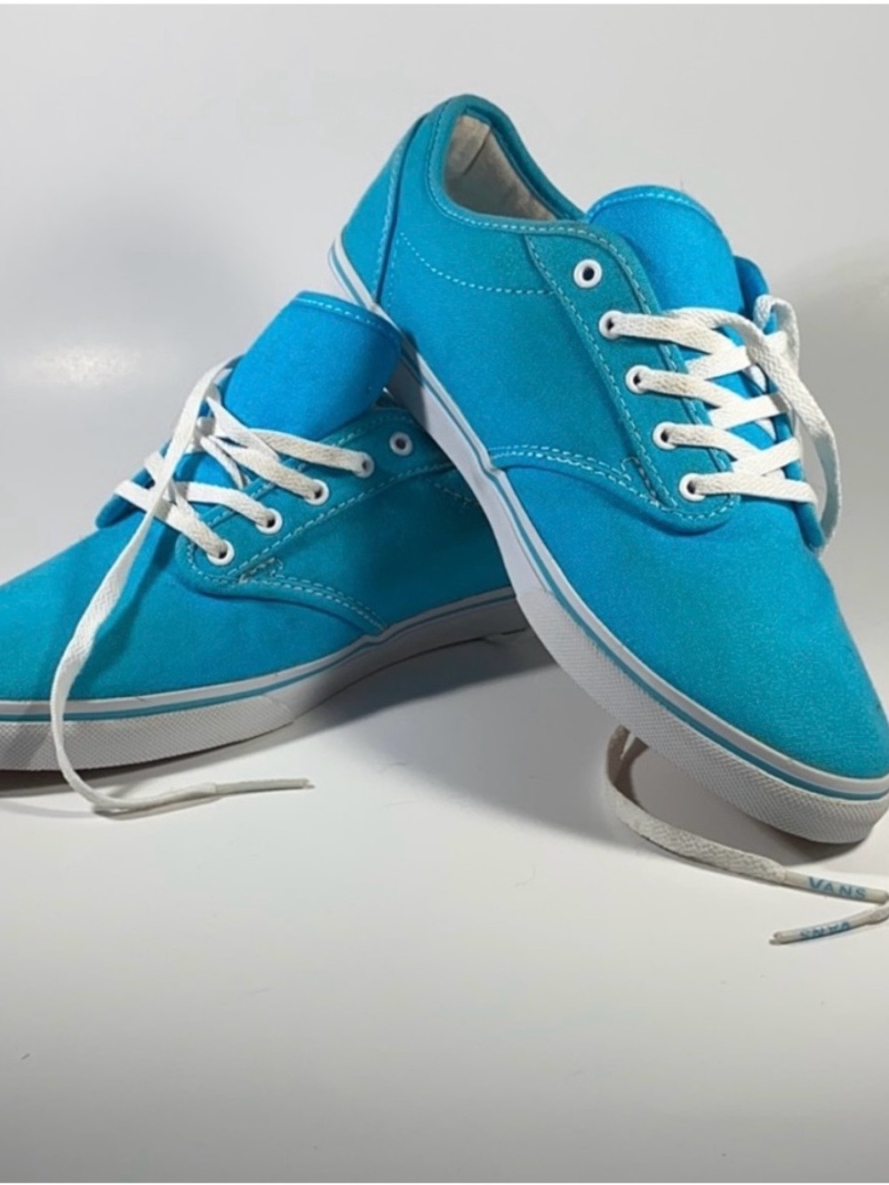 Vans Women's Low-Top Sneakers - Turquoise Blue